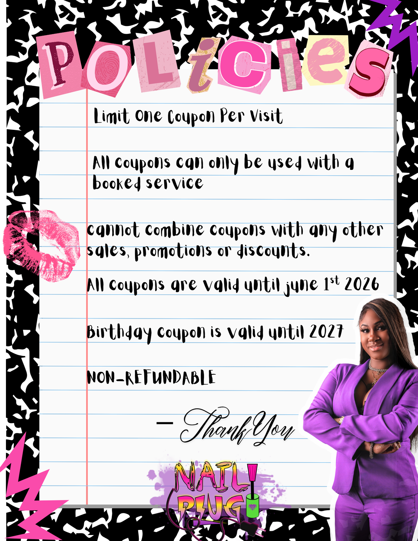 Baddie Coupon Book