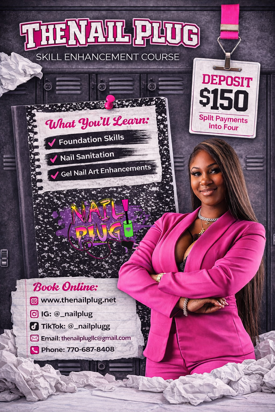 THE NAIL PLUG NAIL COURSE